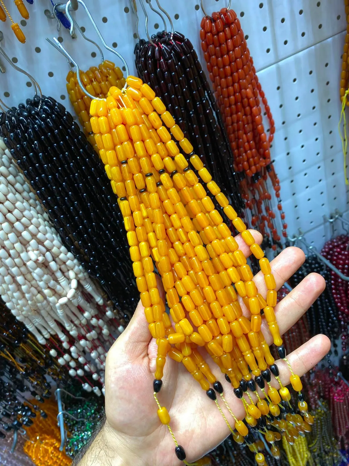 Sistemli Kanayan Bağa Tesbih — Seri 2 — Bal Sarısı No.11
