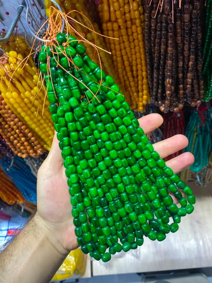مسبحة الباغة النازفة — أخضر رقم 02