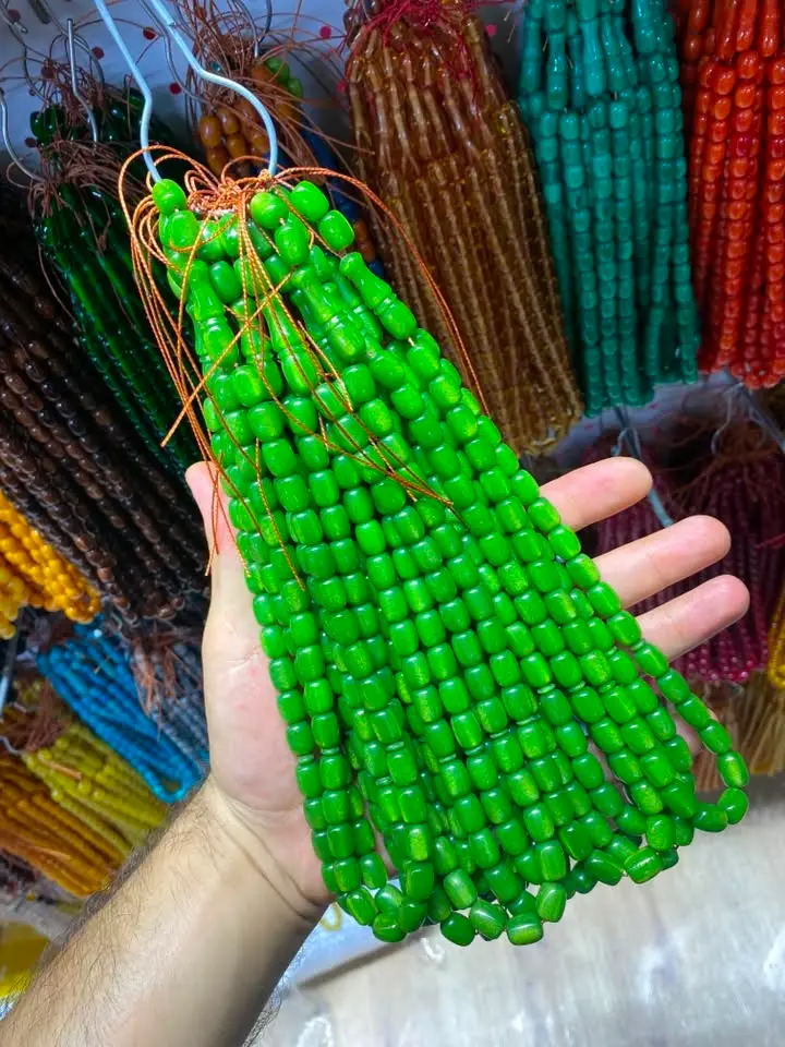 مسبحة الباغة النازفة — أخضر رقم 04