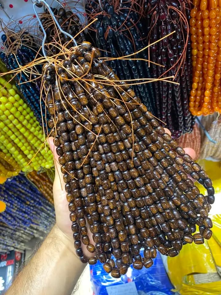 مسبحة الباغة النازفة — بني قهوة رقم 10