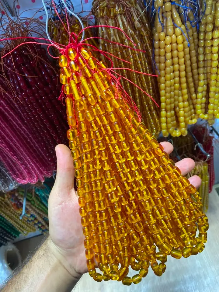 مسبحة الباغة النازفة — برتقالي محروق رقم 17